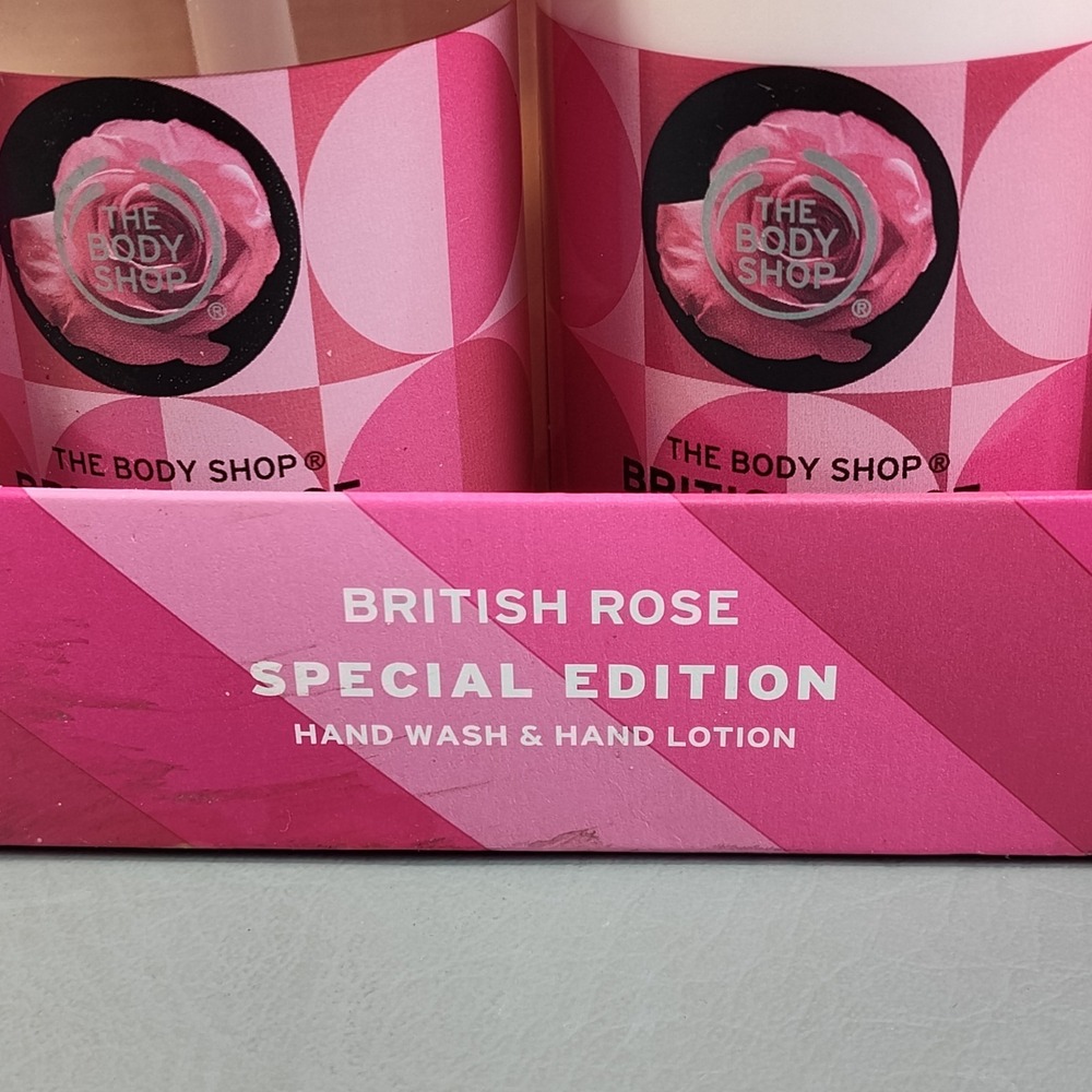 The Body Shop British Rose Hand Wash & Hand Lotion Special Edition Gift Set - Picture 2 of 8